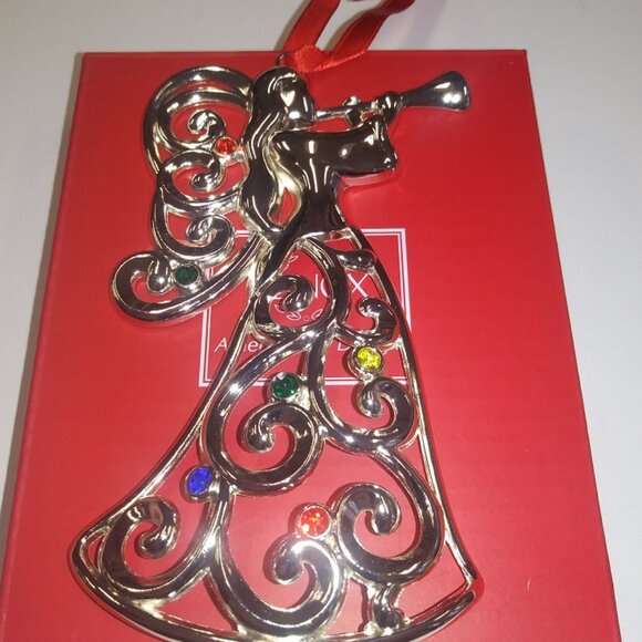 New Set of 7 Lenox Sterling Silver-Plated Christmas Ornaments - Picture 6 of 8